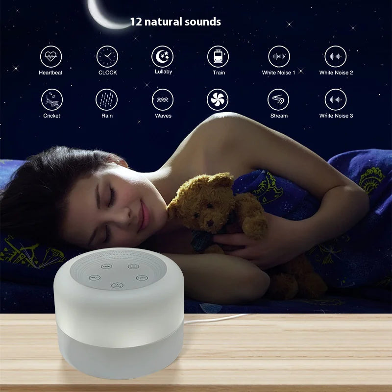 Nuzzle Nest White Noise & Sleep lamp